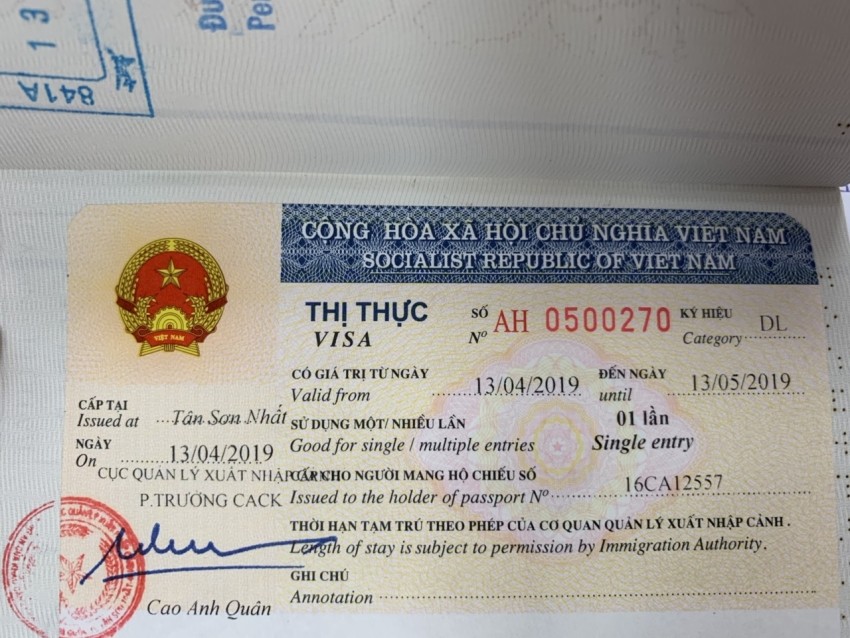 Vietnam Visa