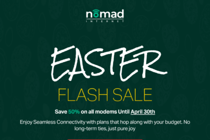 Nomad Internet’s Easter Flash Sale to Offer Egg-citing Internet Bundles