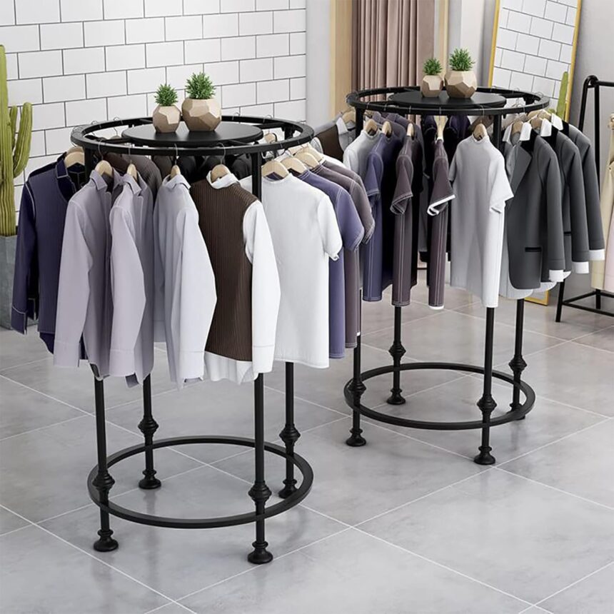 Retail Revamp: Unifying Elegance and Efficiency with Artful Tissue Finishes and Multipurpose Garment Racks