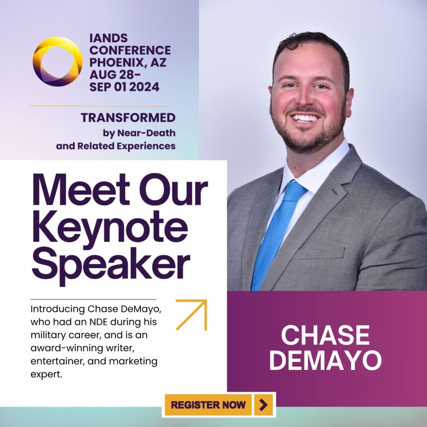 Chase Skylar DeMayo to Keynote at IANDS 2024 Conference